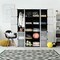 20-Cube DIY Cube Storage Organizer Cube Closet Storage Shelves